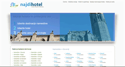 Desktop Screenshot of najdihotel.si